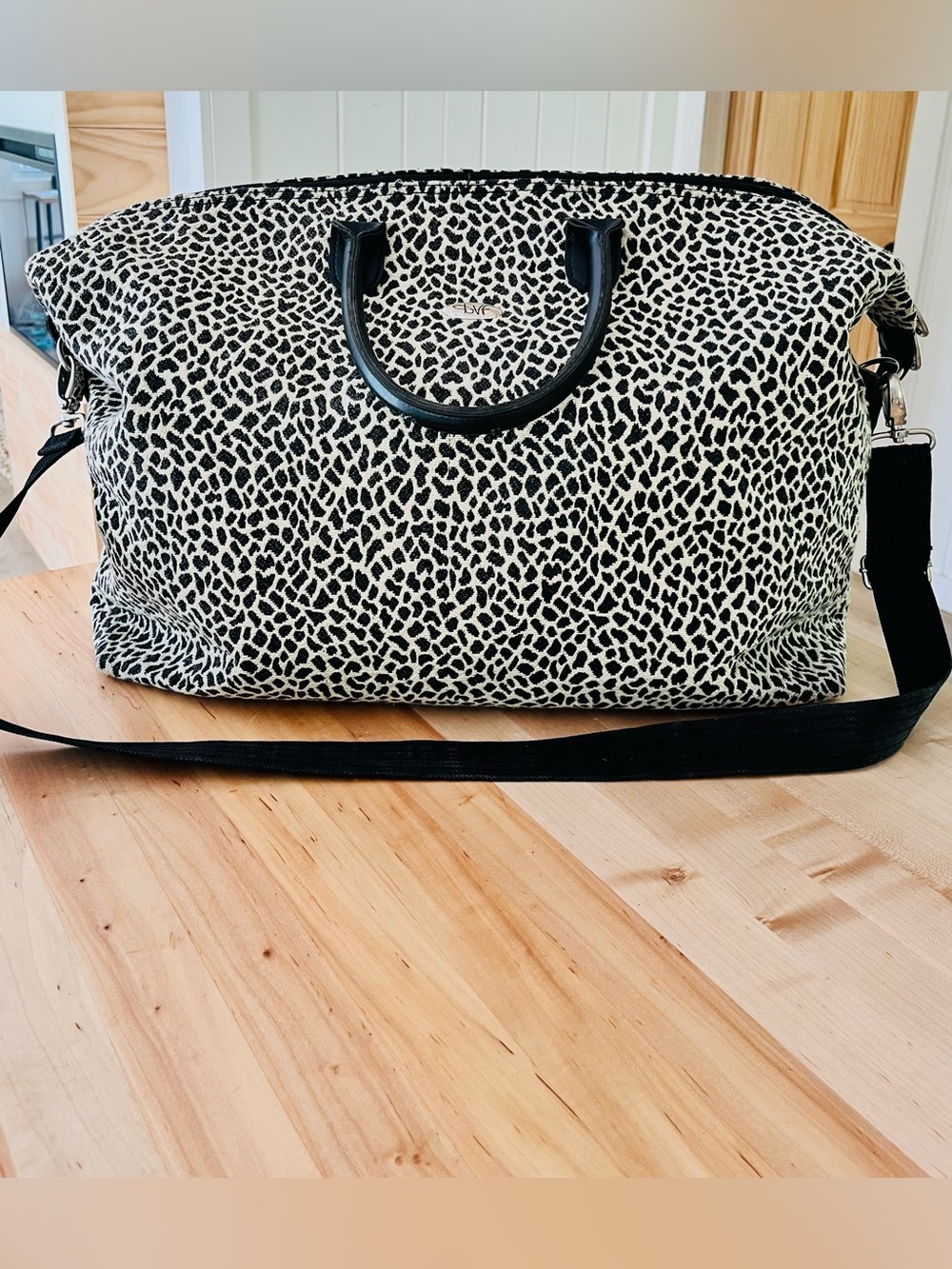 Diane von Furstenberg (DVF) Madagascar Collection Animal Print Weekender